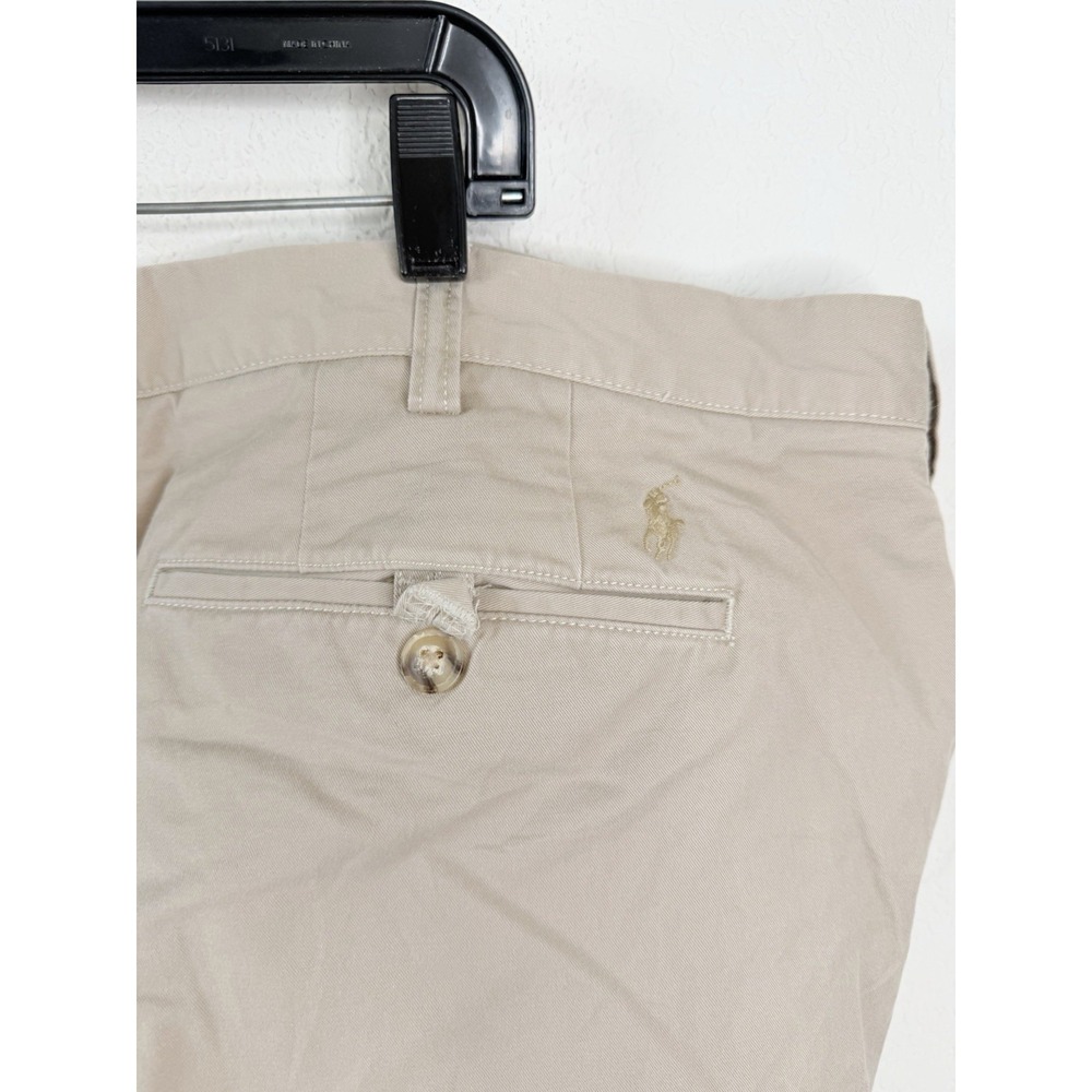 Polo Ralph Lauren Bedford Classic Fit Chino Pants Big & Tall Khaki 50x30 Stretch - Picture 7 of 9
